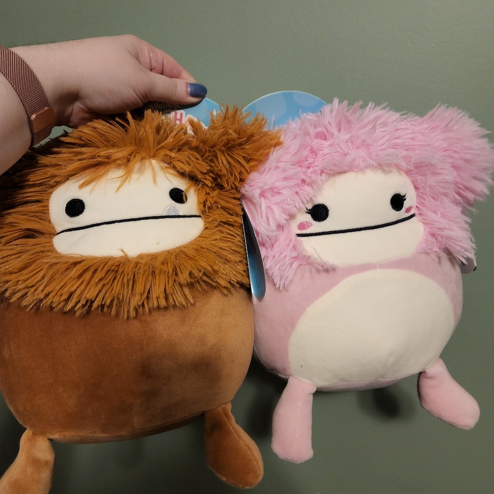 Benny & Brina Squishmallow v day pair